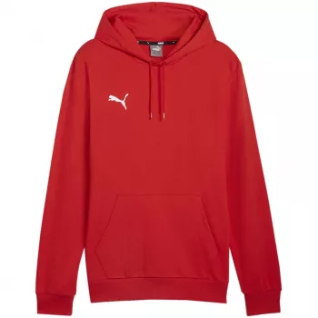 Pánská fleecová mikina s kapucí PUMA Team Goal Casuals Hoody Red 658618 01