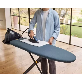 Joseph Joseph Glide MaxPlus Easy-Store Ironing Board 135cm Blue with Advanced Cover