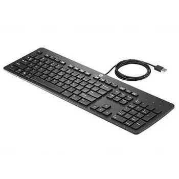HP 803181-231 plnohodnotná mechanická herní klávesnice - USB, modré spínače, červené LED podsvícení, černá