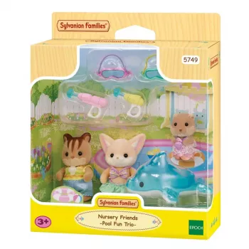 EPOCH Sylvanian Families Adventure Kindergarten Friends sada na hraní Pool Fun
