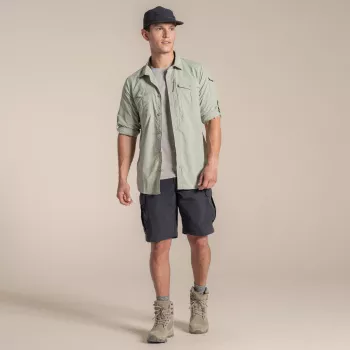 Cestovní košile Craghoppers NosiLife Adventure LS Shirt III, Bay Leaf, M
