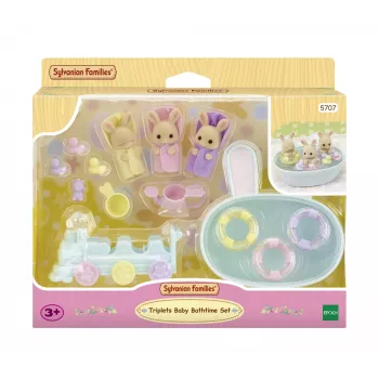 Sada pro panenky Sylvanian Families koupelna Milk Rabbit