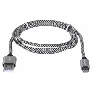 Defender USB-A to Lightning Cable 1.0m 2.1A White