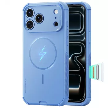 ESR Cyber Tough MagSafe Case for iPhone 17 Pro Max / 18 Pro Max - Light Blue
