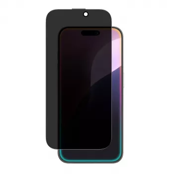 AMAZINGTHING Titan Privacy Glass Tempered Glass Screen Protector for iPhone 16, Privacy