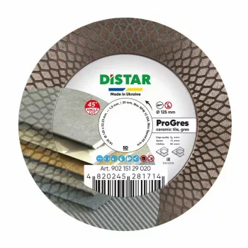 DISTAR PRO GRES diamantový kotouč 125 x 1.9 x 8/20 x 22.23mm