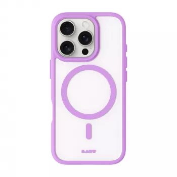 LAUT Huex Protect pouzdro pro iPhone 16 Pro, růžové