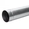 Kouřovod o průměru 160 mm, 1 m, černá ocel, jednovrstvý, vysokoteplotní