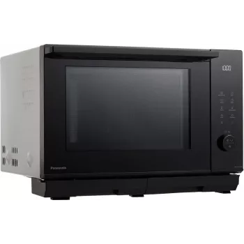 Panasonic NN-DS59NMETG 4-in-1 Combination Microwave Oven with Steam, 27 L, 1000 W, Black/Stainless Steel