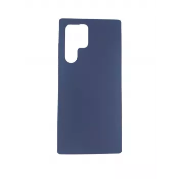 Silikonové pouzdro Evelatus Samsung Galaxy S22 Ultra Premium Soft Touch tmavě modré