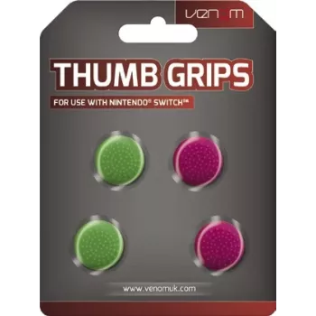 Venom Thumb Grips pro Nintendo Switch 2, růžová a zelená, VS4917
