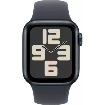 Apple Watch SE 2 GPS + Cellular 40mm, půlnoc, Sport Band M/L (MRGA3ET/A)