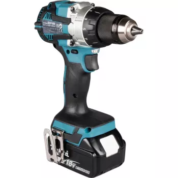 Makita DLX2592JX1 18V LXT bezuhlíková 2dílná sada s příklepovou vrtačkou, rázovým utahovákem, 2x 5,0Ah bateriemi, rychlonabíječkou a kufrem Makpac