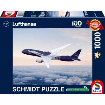 Puzzle SCHMIDT SPIELE 100 Jahre Lufthansa, 1000 dílků