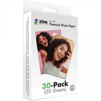 Fotopapír ZINK Premium 2x3 30 listů - lesklý se samolepicí zadní stranou pro tiskárny Zero Ink