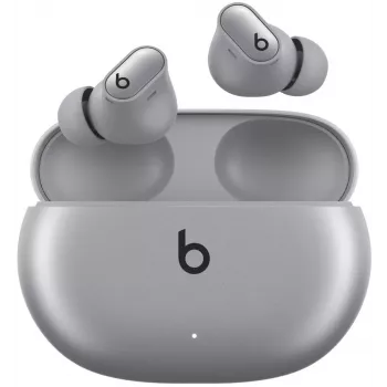 Beats Studio Buds + True Wireless Noise Cancelling Earbuds, Cosmic Silver (MT2P3ZM/A)