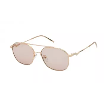 Dámské hranaté sluneční brýle Zadig & Voltaire SZV377S5608FC hnědá havana 56 mm