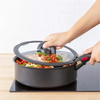 Poklice TEFAL Ingenio 16 cm z tvrzeného skla se sklopným úchytem L9846153