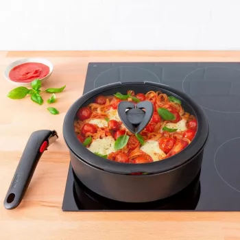 Poklice TEFAL Ingenio 16 cm z tvrzeného skla se sklopným úchytem L9846153