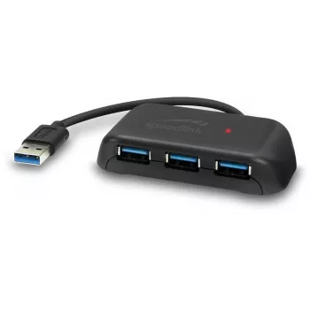 Speedlink Snappy Evo 4portový USB 3.1 hub (SL-140109-BK)