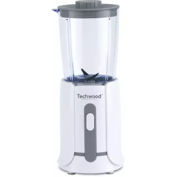Stolní mixér Techwood TBL-201 1,5 l, 300 W, nerezové nože, drcení ledu, bílý
