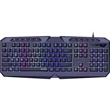 Speedlink Ludicium RGB Rainbow klávesnice, US rozložení (SL-670004-BK-US)