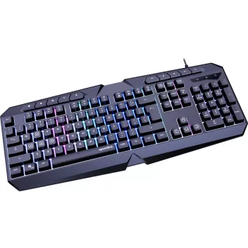 Speedlink Ludicium RGB Rainbow klávesnice, US rozložení (SL-670004-BK-US)