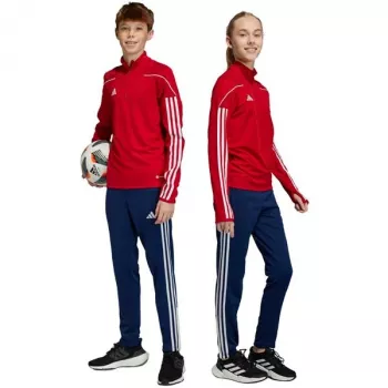 Dětské tréninkové kalhoty adidas Tiro 23 League, tmavě modré, 116cm