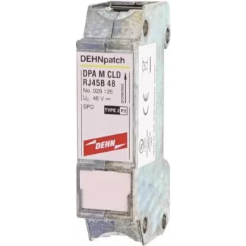 DEHN DPA M CLD RJ45B 48 Surge Arrester DEHNpatch with 2 RJ45 Jacks