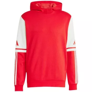 Mikina s kapucí adidas Squadra 25 pánská Team Power Red/White JD2973 S
