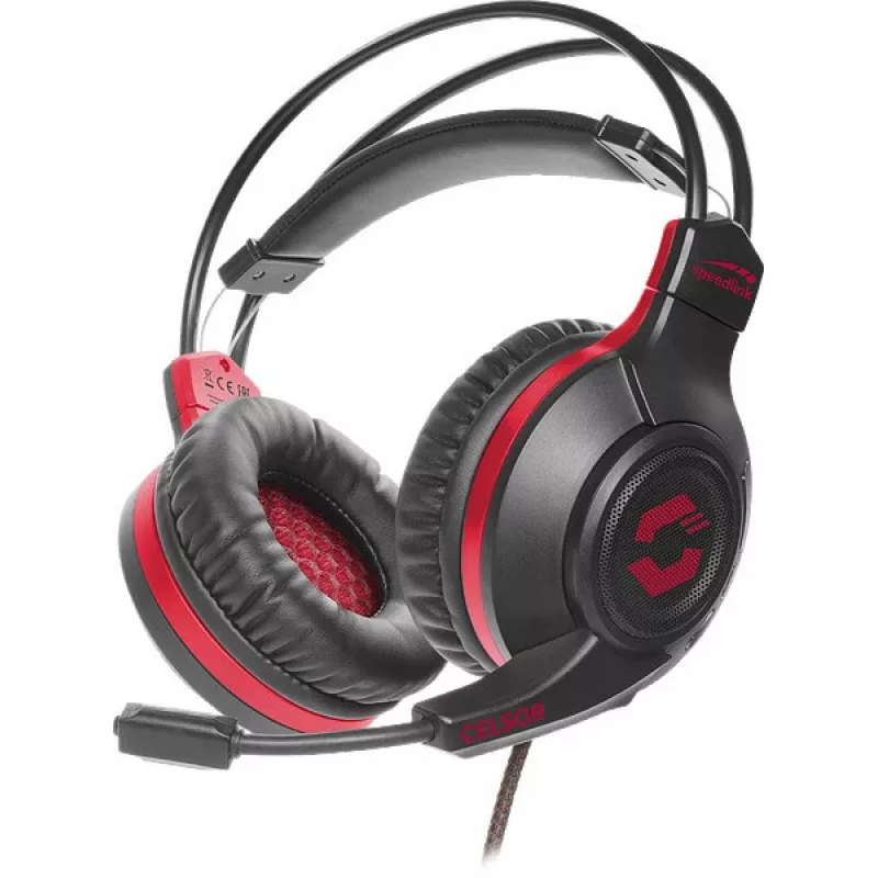 Speedlink Celsor herní headset, černý (SL-860011-BK)