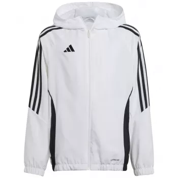 Dětská bunda adidas Tiro 24 bílá IM8799 152cm