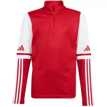 Tréninková mikina adidas Squadra 25 Junior červená JD3026 152 cm