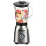Techwood TBLI-1250 stolní mixér 1200 W 1,5 l skleněná nádoba černá/stříbrná