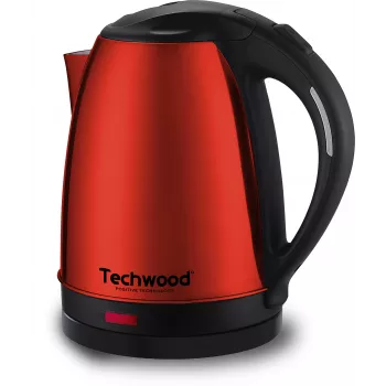 Techwood TBI-1855 bezdrátová nerezová rychlovarná konvice, 1,8 L (TBI-1855)