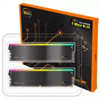V-Color Manta XSky RGB filler kit pro DDR5, bez DRAM, ARGB - dual-kit, černý