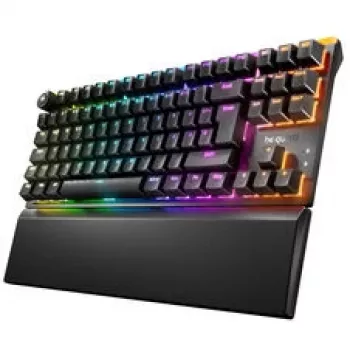 Mechanická herní klávesnice be quiet! Light Mount TKL tichá taktilní, podsvícení RGB, Tenkeyless, kabelová, černá