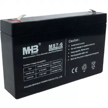 PowerWalker MHB MS7-6 12V 7Ah VRLA baterie pro UPS systémy