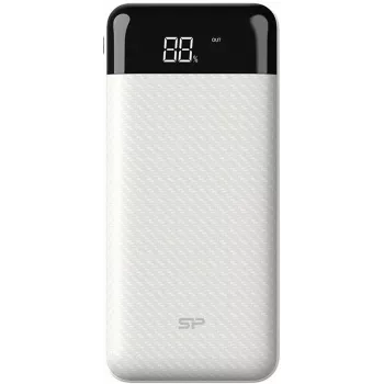 Silicon Power GP28 10000 mAh power bank, white (SP10KMAPBKGP280W)