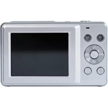 Yashica DigiPix 100 compact digital camera, 8 MP, 2.4-inch IPS screen, Silver (YAS-DG100PP-SV)