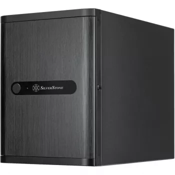 SilverStone Technology SST-CS240 černá Mini-ITX NAS skříň se 4 hot-swap pozicemi