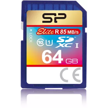 Silicon Power 64 GB SDXC UHS-I U1 V10 paměťová karta