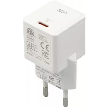 Silicon Power Boost Charger QM12 20W USB-C PD nabíječka, bílá (SP20WASYQM121PCW)