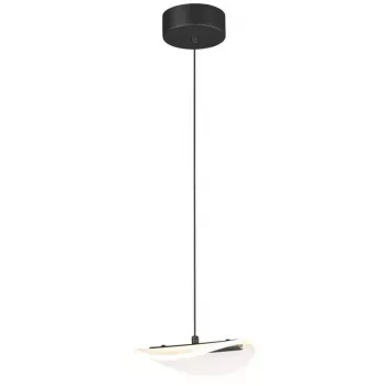 Závěsné svítidlo Milali 19 cm černé E27 kov