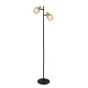 Stojací lampa Shadow 2xE14 černo-zlatá