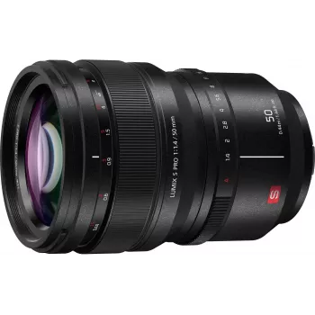 Panasonic Lumix S Pro 50mm f/1.4 objektiv, L-mount, plný formát (S-X50E)