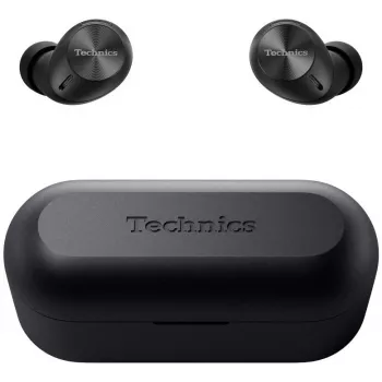 True wireless in-ear sluchátka Technics EAH-AZ40M2EK s aktivním potlačením hluku, LDAC, JustMyVoice™, Multipoint, IPX4, černá