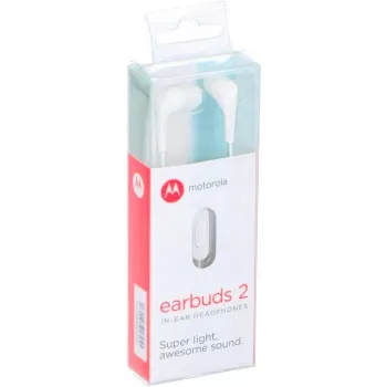 Motorola Earbuds 2 sluchátka, bílá (501278680094)