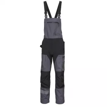 Kalhoty s laclem Fusion 56S s kapsami na chrániče kolen, modročerné, velikost EU 56S