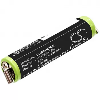 Cameron Sino Ni-MH náhradní baterie pro Wella Bella Super Chromini, Contura, Moser Chromini, Wahl Super Taper a další (1,2V, 1500mAh, WM1590-7290)